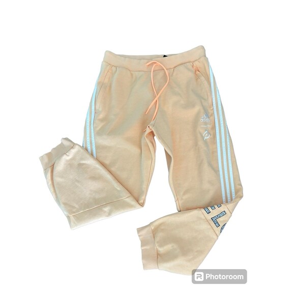 Adidas Adult Unisex Go Retro Peloton Jogger Size Large Orange - Picture 5 of 11